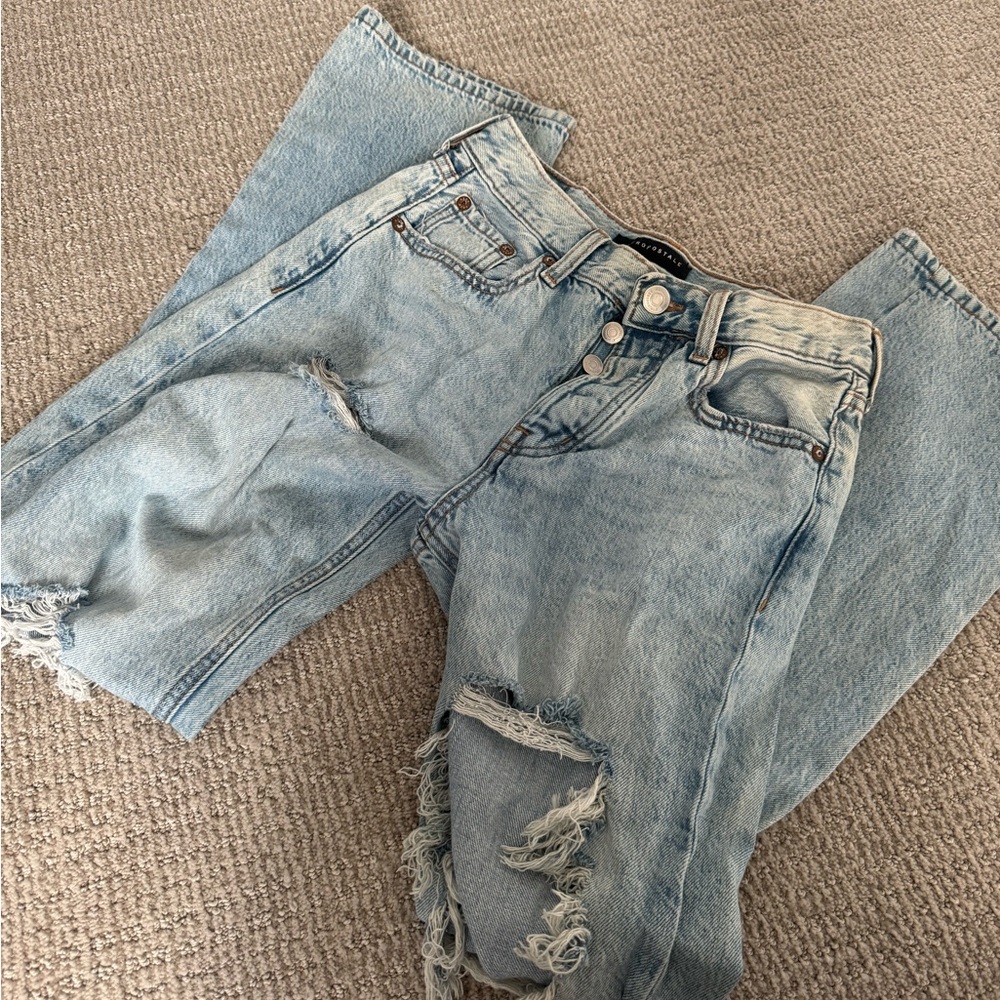 Straight jeans